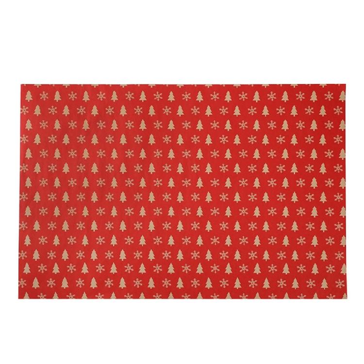 

5 Pack Christmas Decorative Wrapping Paper 50x74cm Recyclable Stocking Pattern Scratch Resistant Finish