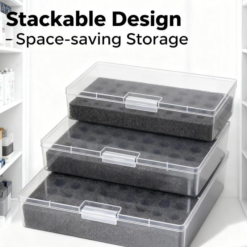 32 Slot AA AAA Battery Storage Organizer Box for No.5/7 Battery Organizer Storage Case Holder Home Drawer Organization Dispenser