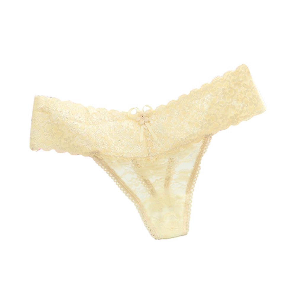 Women's Lace Lingerie Knickers G-string Thongs Panties Underwear Briefs
