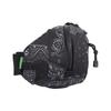 The North Face Ml Letter Pattern Printed Double Zipper Closure Polyester Waist Bag Unisex Waist Bag Black NN2HN59B