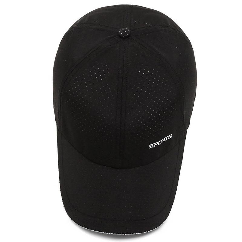 Northwood Breathable Sports Summer Cap Women Mens Baseball Caps Holes Fast Dry Sun Hats Hip Hop Snapback Trucker Cap