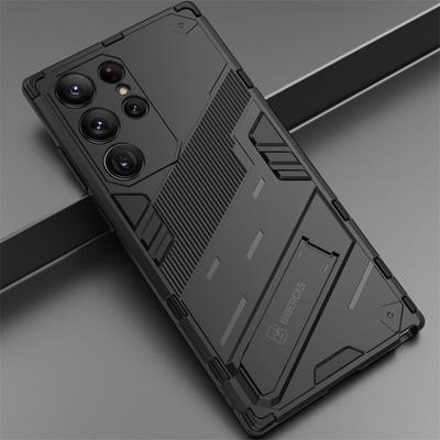 עבור Samsung S23 Ultra Case מעמד מגנטי לרכב ארמור טלפון נרתיק עבור Samsung Galaxy S23 + Plus S 23 כיסוי אחורי עמיד בפני זעזועים
