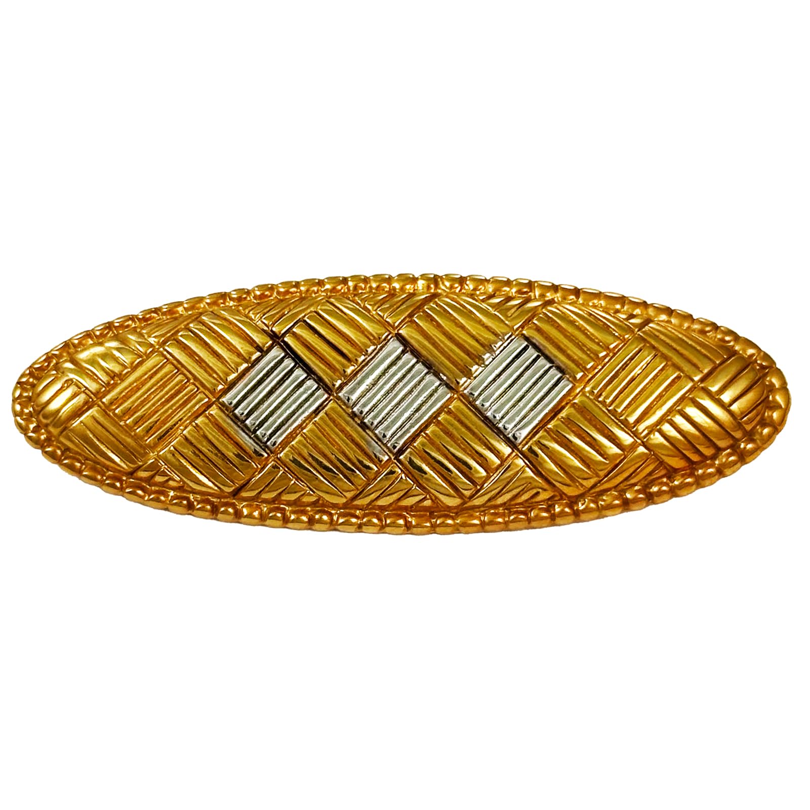 

Vintage Brooch Vintage Accessories KEYES Made in Canada Gold 22KGP Combination Color 111744 [Raport Selection] срібний