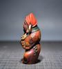 Chinese Boxwood Beautiful Wood Carved Painted Mammon Figure Statue Nice Art Work