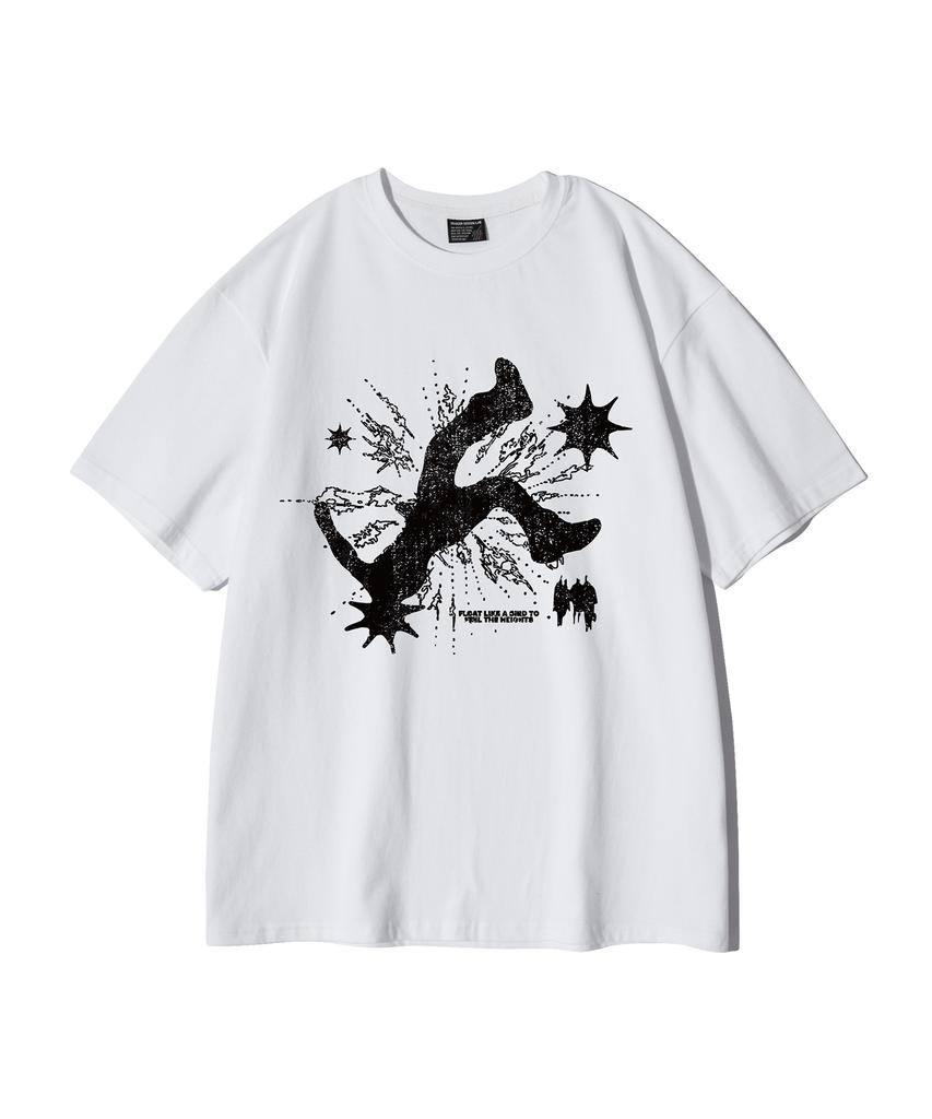 ELIMENO El Dropper Short Sleeve T-Shirt White