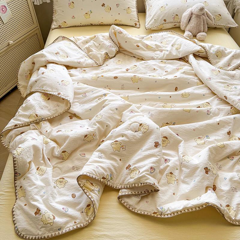 

Zhuchuang Jingpin Ultra-Soft Knit Lyocell Summer Comforter Set
