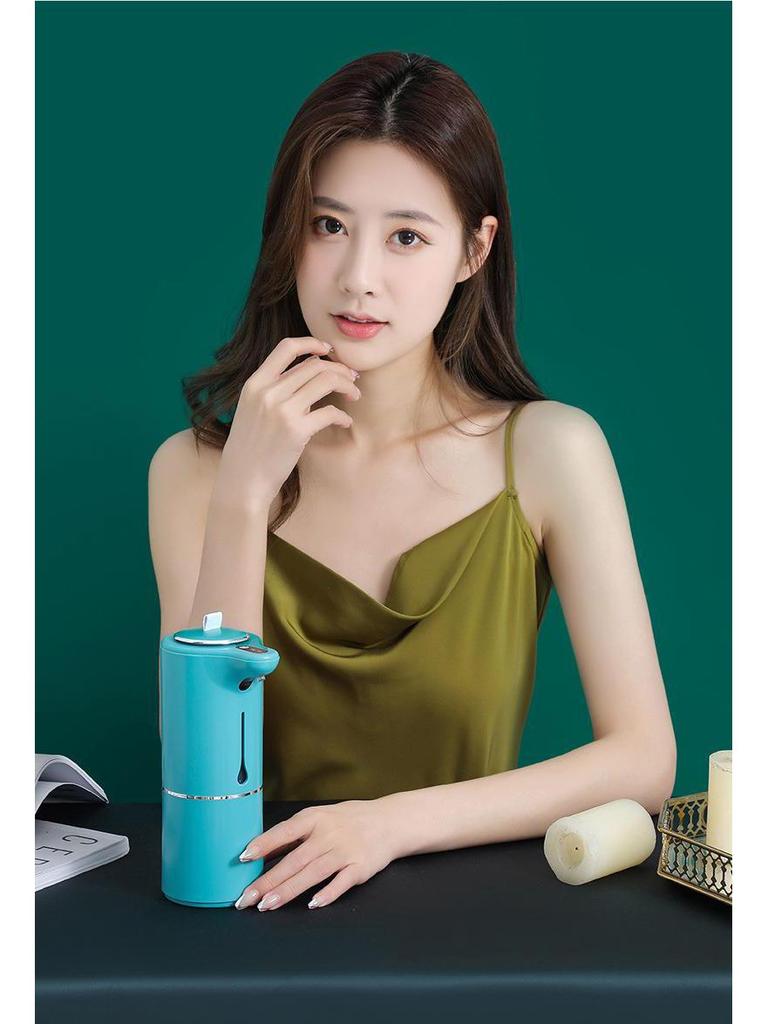 Rechargeable Smart Foam Soap Dispenser for Hands and Mobile Devices
