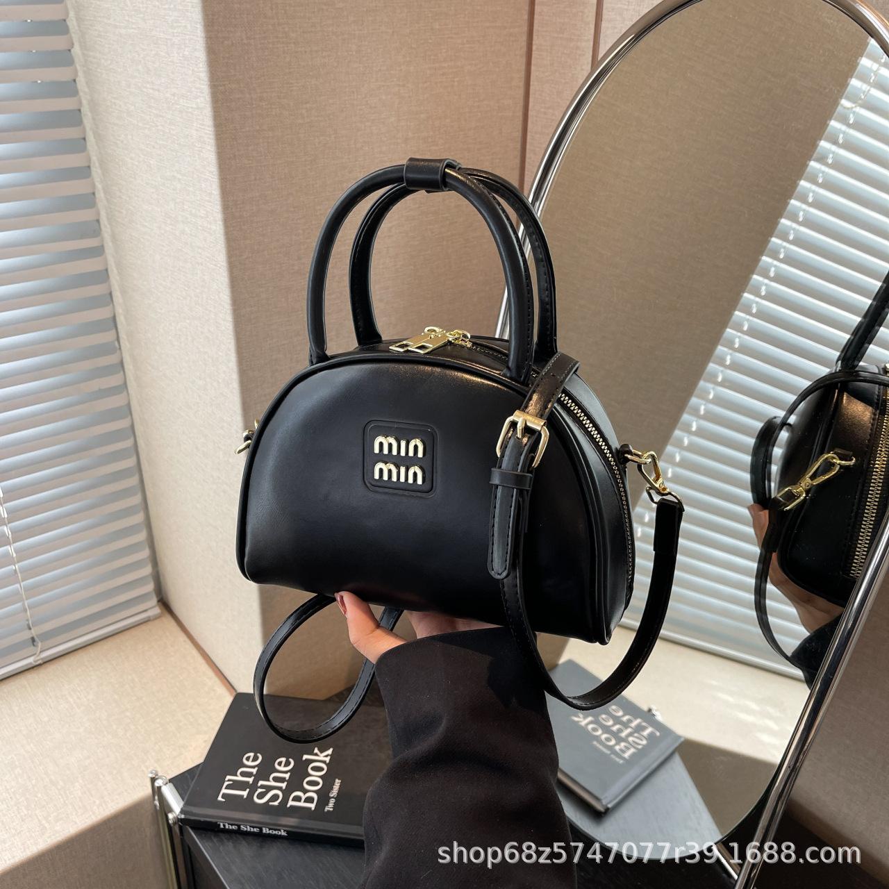 Нишевая ретро-сумка женская 2025 весна новая модная тенденция портативная сумка-ракушка высококлассная сумка через плечо