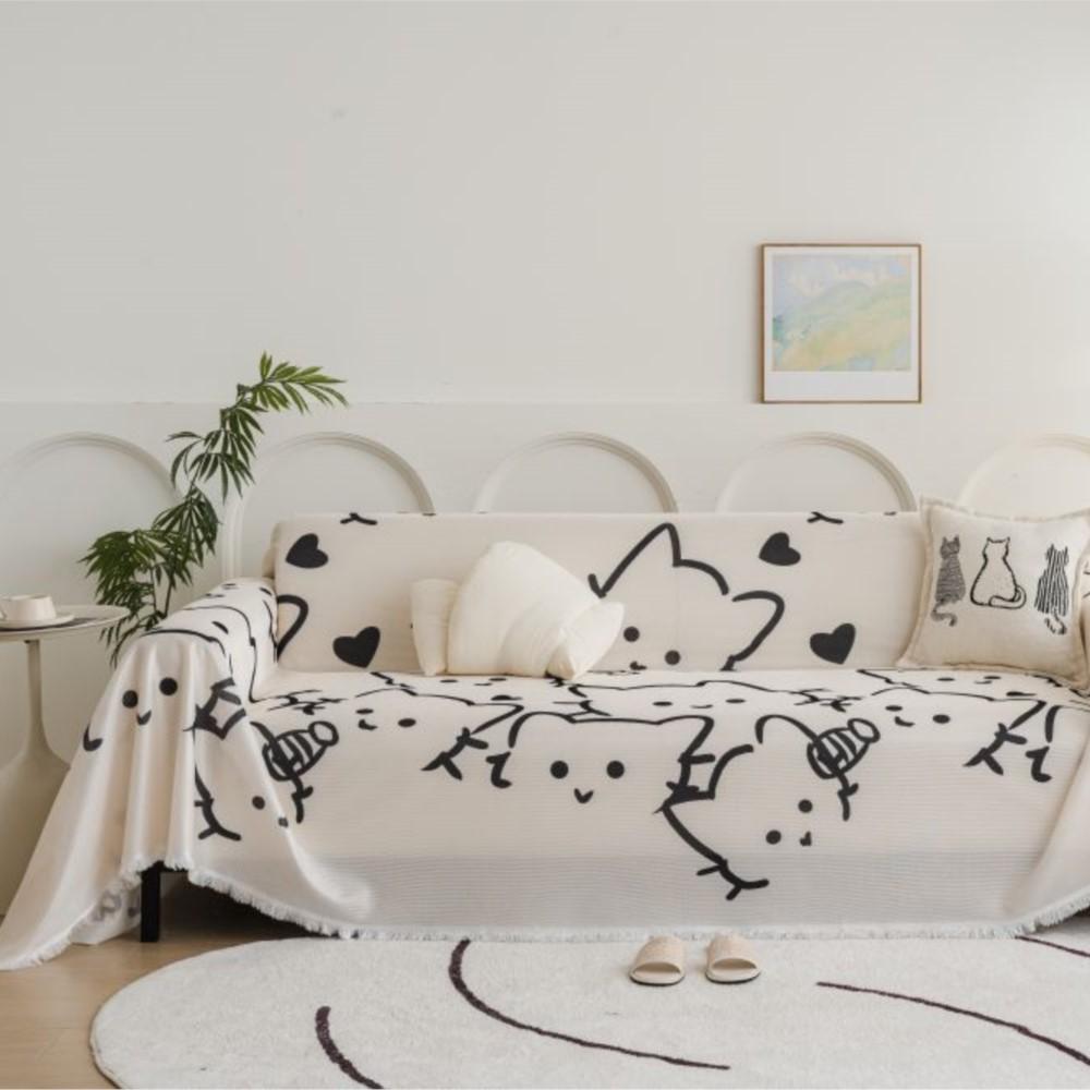 

Чехол для дивана с изображением панды и динозавра из ледяного шелка, коврик, плед, летнее прохладное одеяло для пикника и кемпинга 180x130