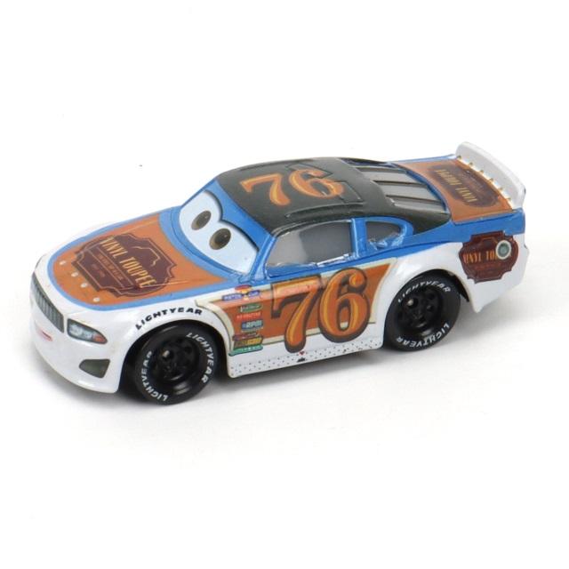 Genuine  Pixar Cars Lightning McQueen Toys Jackson Storm The King Mater 1:55 Diecast Metal Alloy Model Car Kid Gift