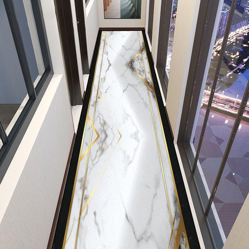 

Домашний Длинный Ковролин Современный Ковер-дорожка Коридорные Ковры Холл Отеля Роскошный Напольный Коврик Нескользящий Коврик для Комнаты Дверной Проем Коридорный Ковер Настраиваемый 160*200cm