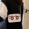 Personality Funny Radio Small Bag 2025 New Japanese Cute Girl Versatile Chain Bag Crossbody Small Square Bag