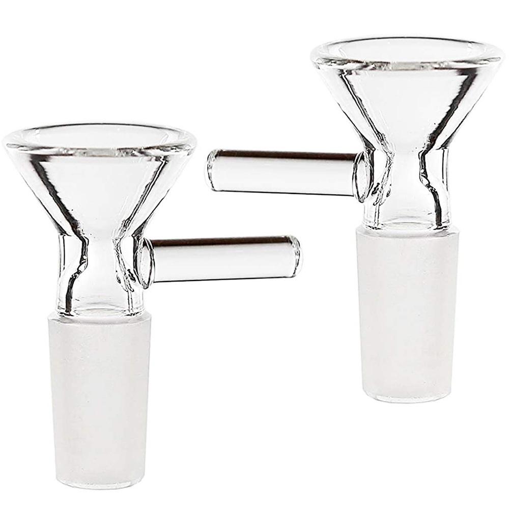 5PCS 14MM Male Glass Bowl For Water Pipe Hookah Bong Replacement Head