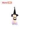 1-5PCS Glowing Pumpkin Wizard Hanging Decoration for Kids Halloween Costume Prop European Window Display Ghost Festival Light