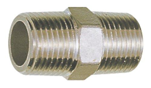 

SANEI Stainless Steel Octagonal Nipple, Nominal Size 50, TS700-50