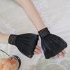 Elegant Tulle Decorative False Sleeves Detachable Wrist Cuffs Sweaters Dress Shirt Accessories Elastic Hand Cuffs