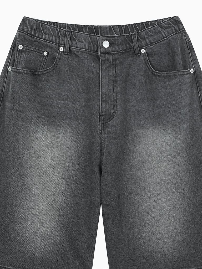 HANGTEN Women'S Bermuda Denim Pants_057(10570-156-401-10)