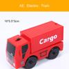 Wooden RC Train Railway Accessories Remote Control Electric Train Magnetic Rail Car Fit For All Brands Train Track Toys For Kids