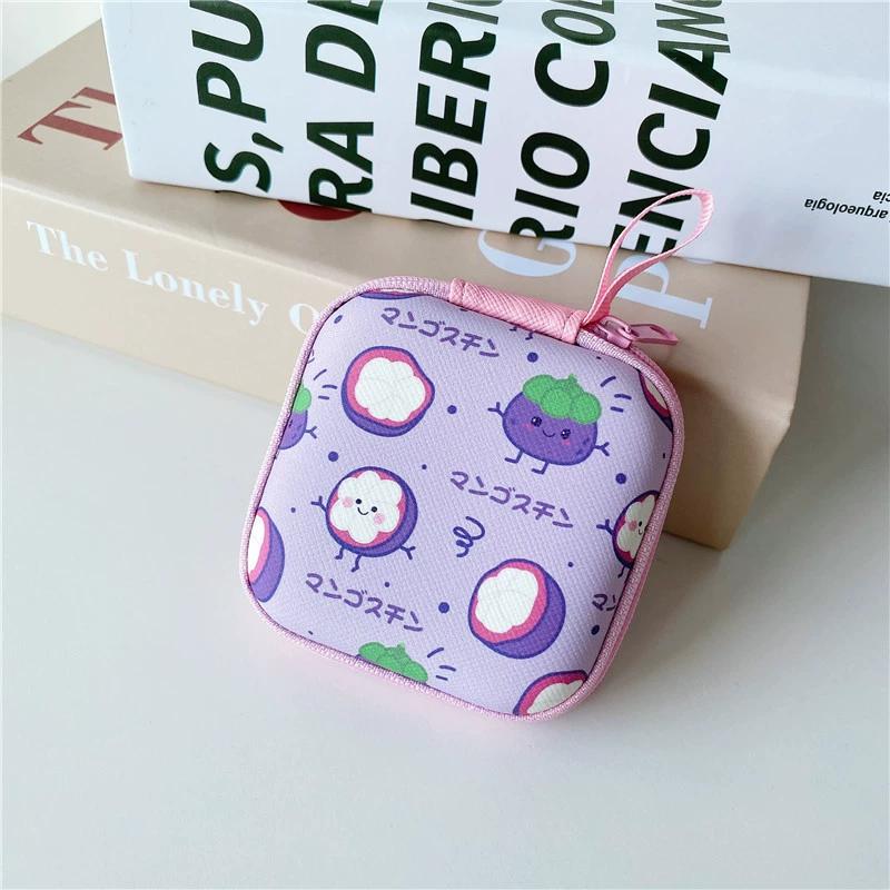 Fruit printed handheld storage bag
