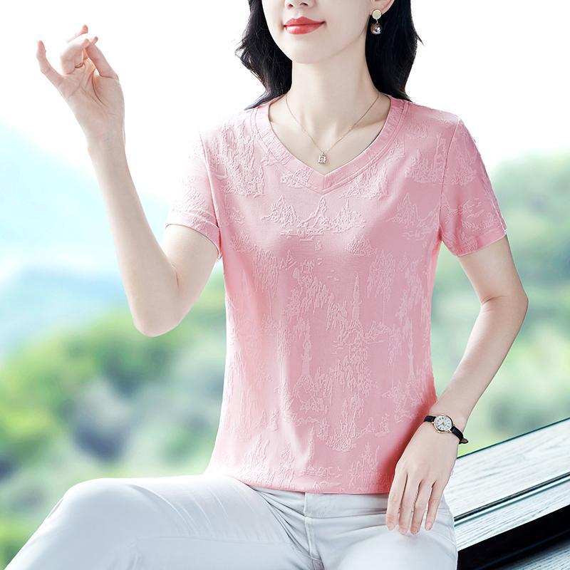 

Women s Energetic Yellow Slimming Casual T-Shirt - 2026 Summer Collection L (Recommended for under 110 lbs)