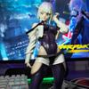 23cm Anime Cyberpunk Lucy coole Figur Fußmodell Spielzeug Geschenk Sammlung Rebecca Figur Action Kuchen Dekoration Geburtstagsgeschenk