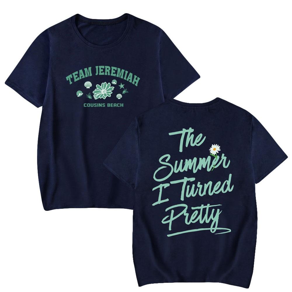 2025 The Summer I Turned Pretty Cousins Beach T-shirt Team Crewneck Short Sleeve Tee Women Men's Clothes