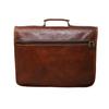 14" Leather Messenger Bag Laptop Case Office Briefcase Gift for Men Computer Distressed Shoulder Bag