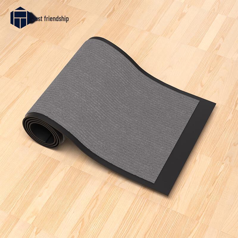 Zheng Qiyi Double-Striped Absorbent Plush Doormat 80*120cm