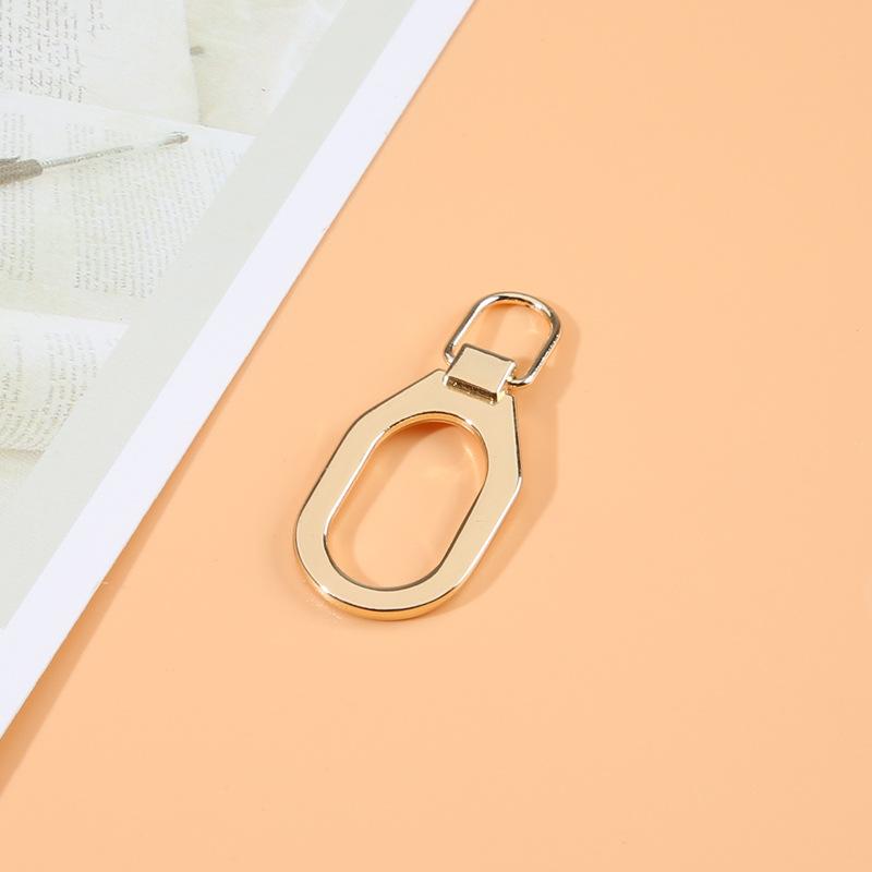 5pcs Zipper head repair accessories removable universal pull lock head drop clothes schoolbag backpack zipper buckle pull piece