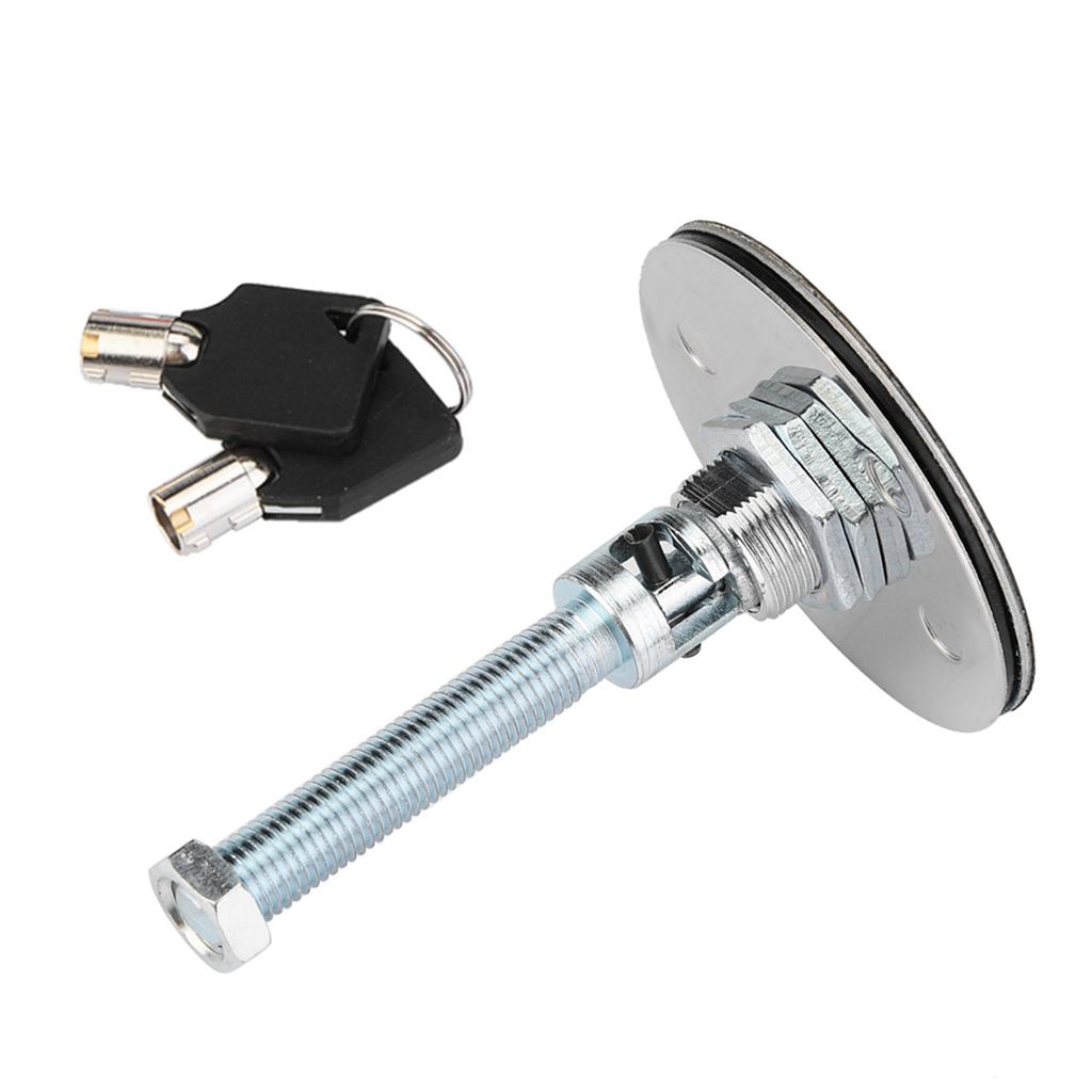 Car Hood Pins Kit, Carbon Engine Hood Cover Key Pin Kit Quick Relse Pin for Vehicle RV Truck SUV
