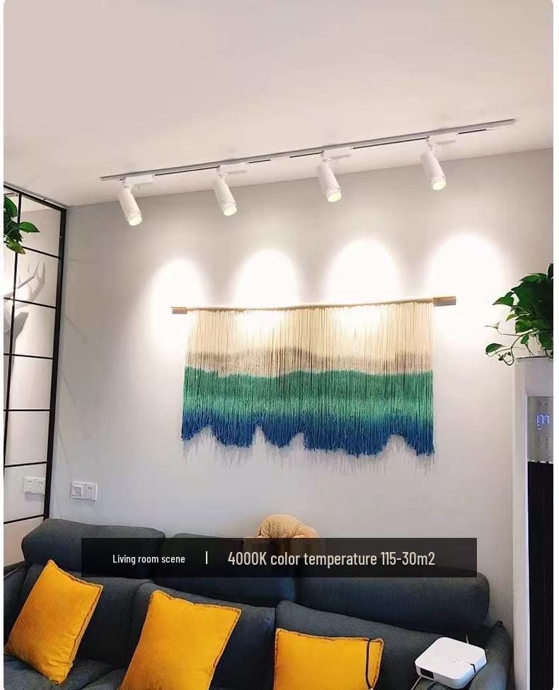 Adjustable LED Track Spotlight for Mall or Store Display