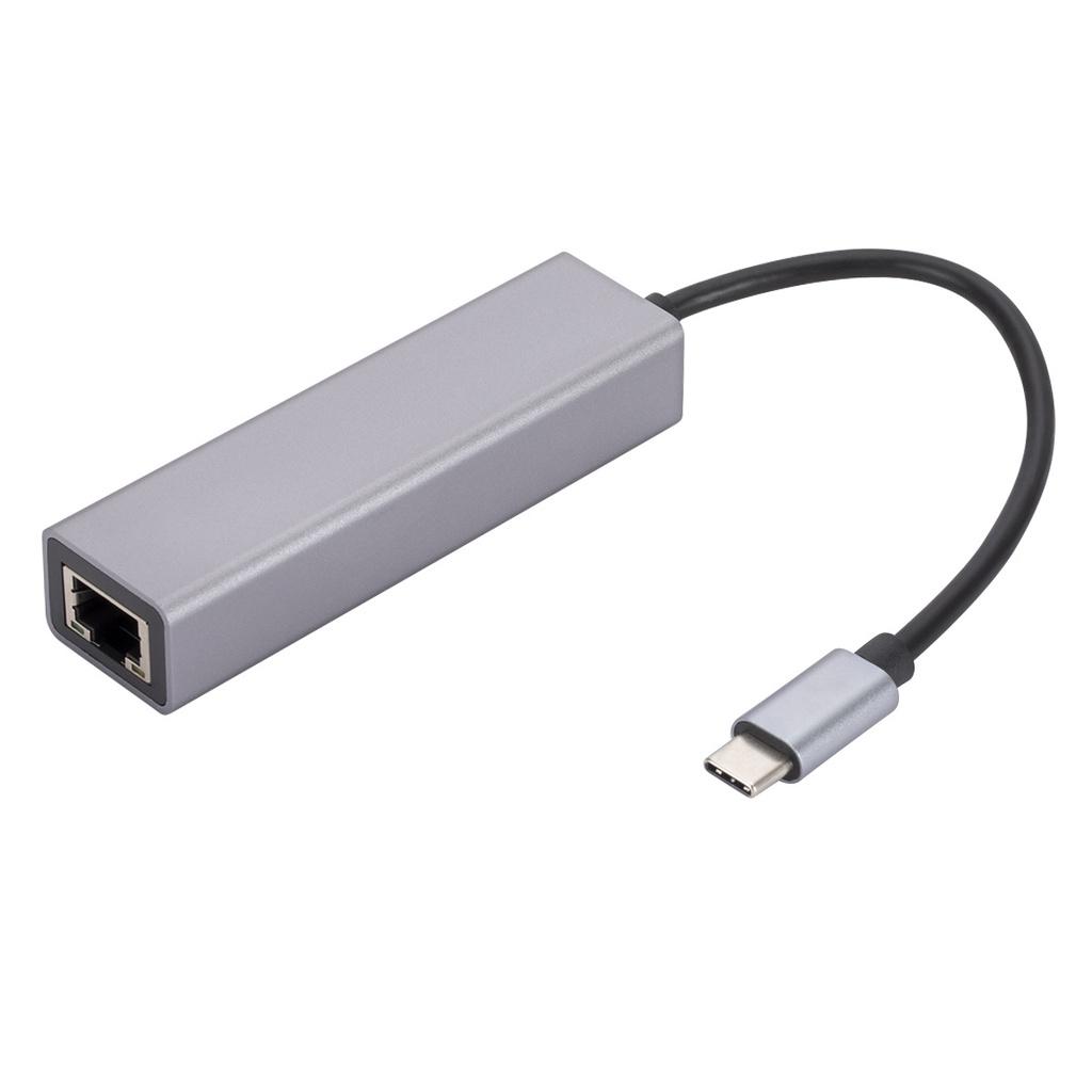 

Алюминиевый сетевой адаптер USB3.1 Type-C с разъемом RJ45 + гигабитный сетевой адаптер без драйверов 3.0 HUB 100M+USB2.0