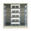 KOKUYO Letter Case, Clear Drawer, A4 Size, 5 Tiers, LC-G5M