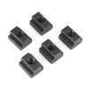 5 Pcs M8 Threads T-Slot Nut Black Oxide Finish 45 Carbon Steel Sliding Nut Grade 8.8 Hammer Head Fastener Nut
