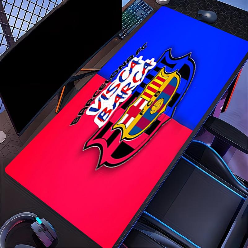 football club FC Print Mouse Pad, for Keyboard Pad Laptop PC Mat for Office Home Use, Desk Decor, Perfect Birthday Gift for Gamers