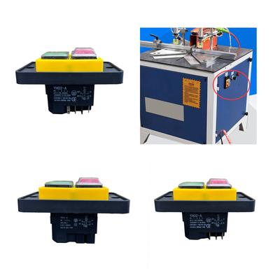Industrial Electromagnetic Button Switches 250V 8A 16A Cut Off Power Button Simple Operate Suitable for Slicers & Drills