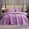 3pcs Set Winter Thick Velvet Bedspread Super Soft Flannel Quilting Bed Cover Non-slip Breathable Bedsheet with 2pcs pillowcase