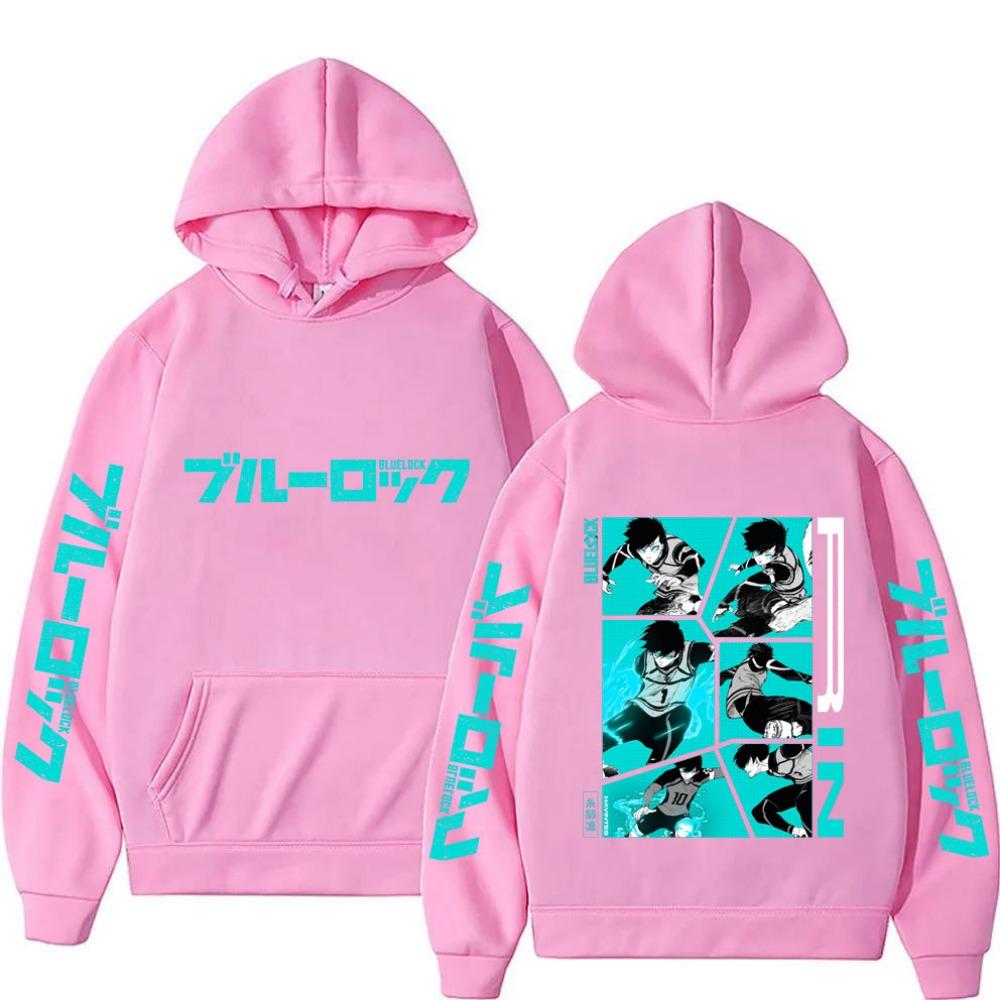 Blue Lock Itoshi Rin Men Hoodie New Fashion Women Sweatshirt Cartoon Japan Style Anime Spring Autumn Couple Pullover Tops