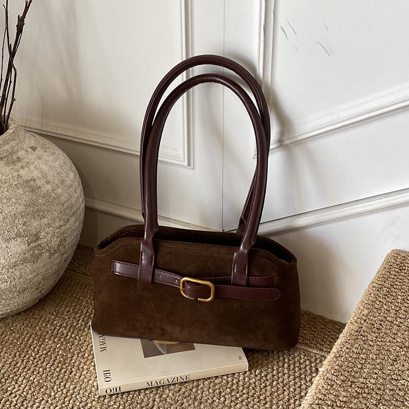 Leopard Print Underarm Bag Women's 2025 New Trendy Autumn and Winter Fashion Versatile Shoulder Bag High-end Messenger Baguette Bag