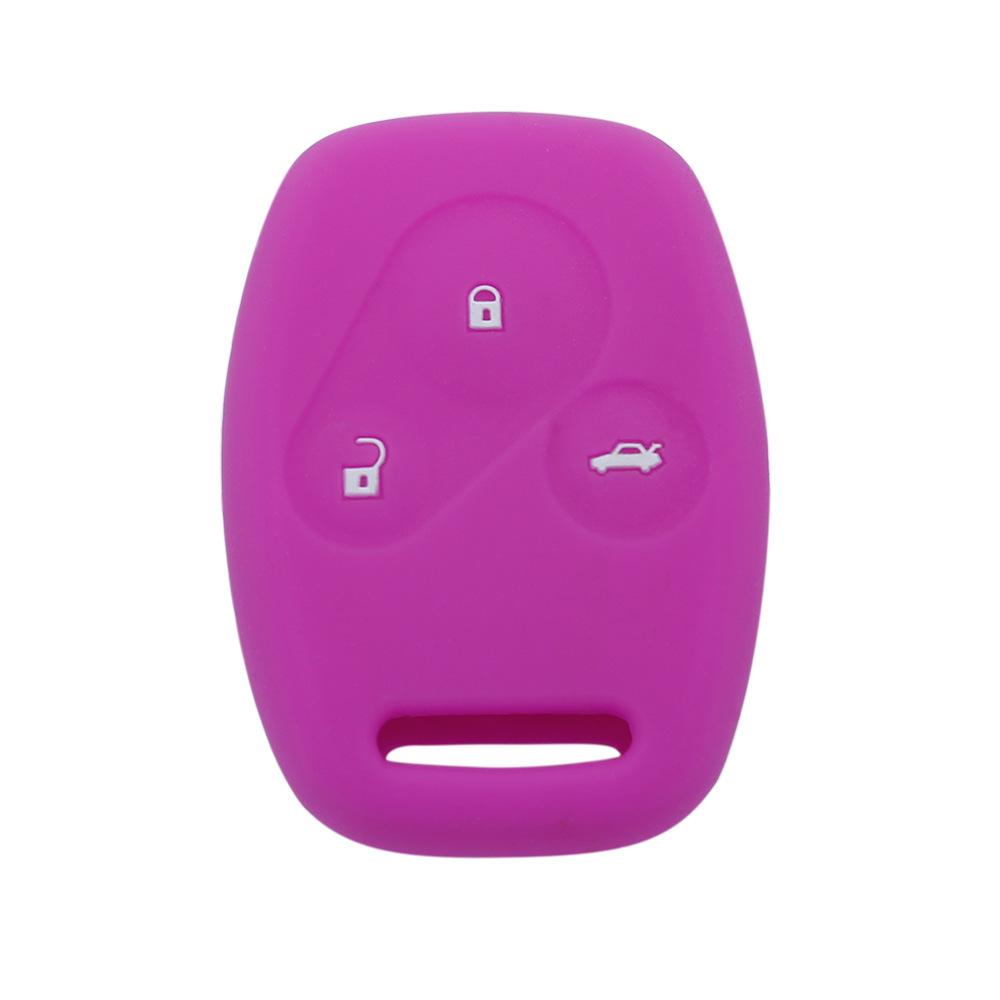 

Suitable for Honda Fengfan Accord 3-button Silicone Key Cover Civic Soft Rubber Key Package Car Logo Epoxy Remote Control Sheath