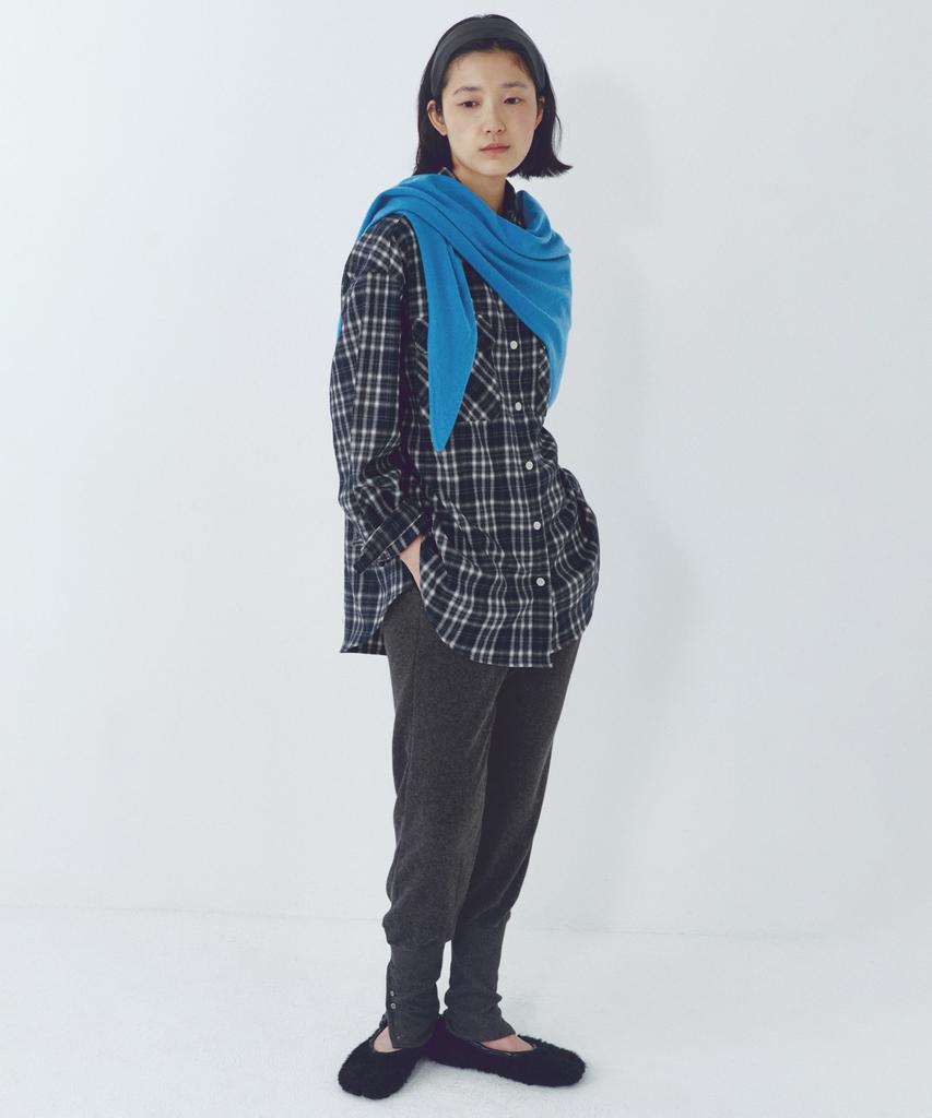 CITTA Essential Leg Warmer Layered Pants_Ctb558(Charcoal)