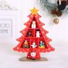 Creative Wooden Christmas Tree Ornament Mini Christmas Trees  Window Shop Mall