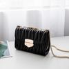 Fashion Rhombus Elegant Shoulder Women's Bag Gun Color Versatile Chain Crossbody Cosmetic Bag