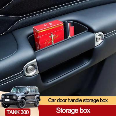Door Handle Storage Box Passenger Handle Storage Box Interior Modification Parts for Great Wall Tank 300 Automotive Parts