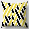Yellow series Pillowcase 45cmX45cm Square Sofa Pillow Cover Creative Sun Flower Cushion
