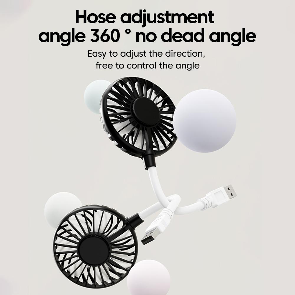 Easy to Carry Small Fan USB Fan Mini Silent Office Desk Fan for Summer Outdoors and Travel USB Cooling Fan Mini Play Plug Fans