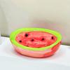 Ceramic Soap Holder Cute Watermelon Soap Dish Tray Container Carrot Soap Box  Shower