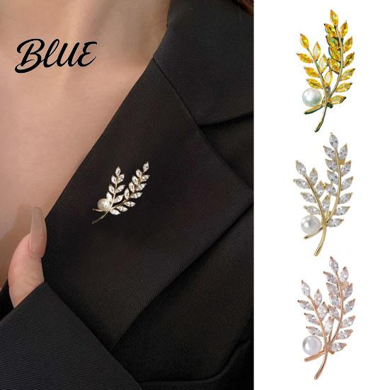 Non-Slip Buckle Scarf Badge Women Brooch High-Gloss Rhinestone Inlay Sparkling