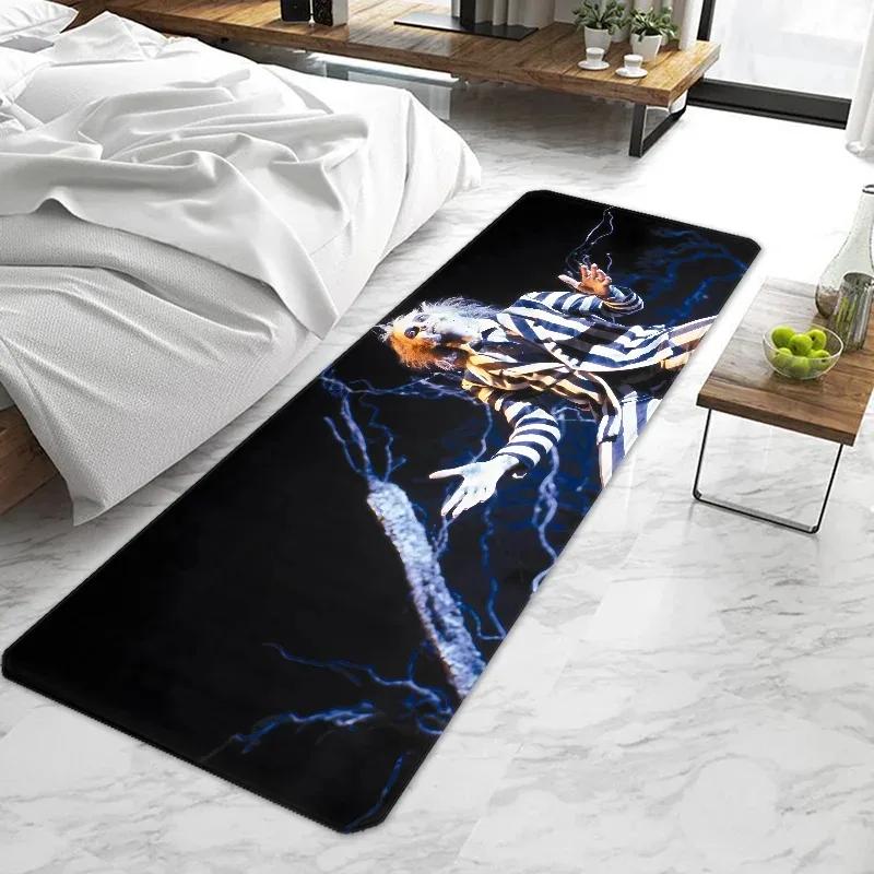 Tim Burton B-Beetlejuices Door Mat Entrance Doormat Non-slip Washable Kitchen Carpet Living Room Hallway Rugs Door Mats Bathroom