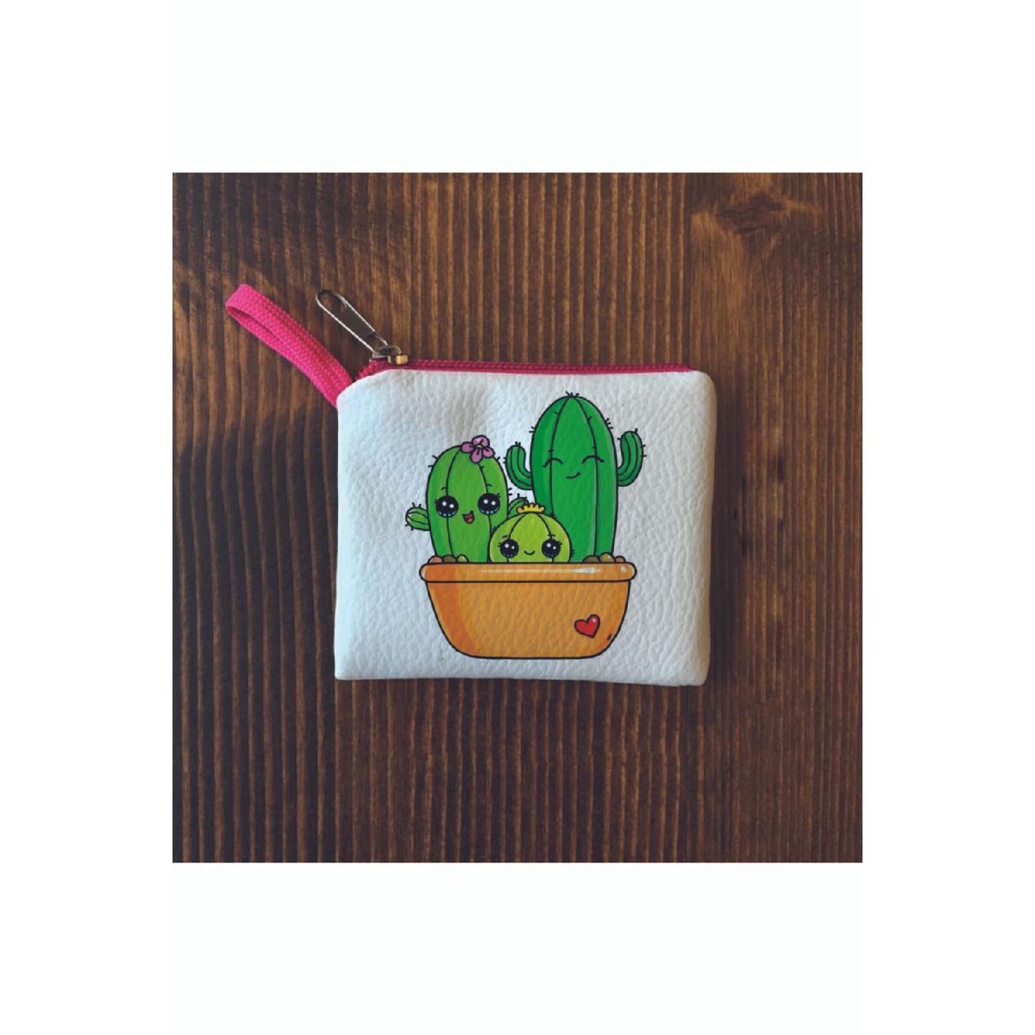 

Міні-гаманець Cactus унісекс білий